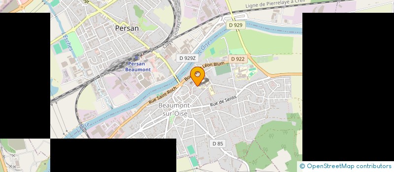 localisation de l'entreprise PAROISSE BEAUMONT JOURNAL ENSE à BEAUMONT-SUR-OISE