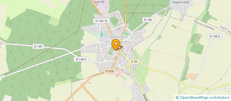 localisation de l'entreprise PAROISSE BH FRANCOIS DE LAVAL à CHATEAUNEUF-EN-THYMERAIS