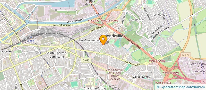 localisation de l'entreprise PAROISSE BIENHEUREUX MARCEL CALLO DU PLATEAU  MONDEVILLE