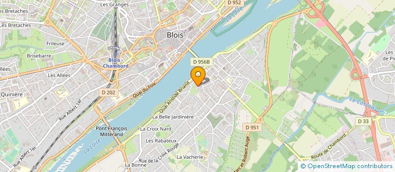 localisation de l'entreprise PAROISSE BLOIS SAINT SATURNIN  BLOIS