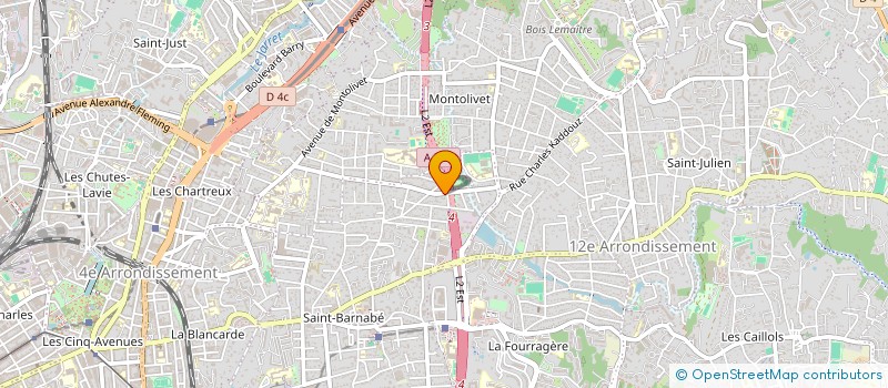 localisation de l'entreprise PAROISSE BOIS LUZY à MARSEILLE