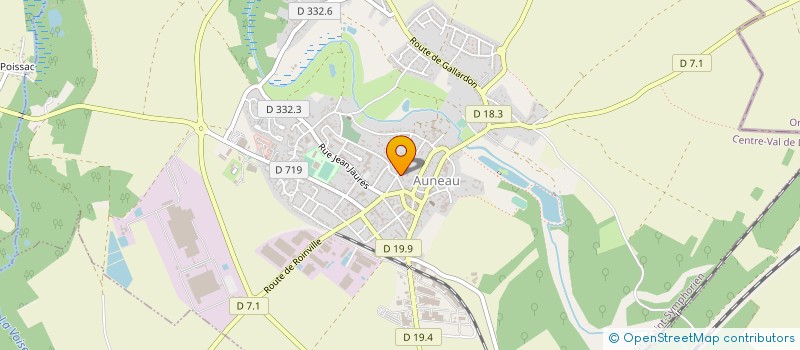 localisation de l'entreprise PAROISSE BSE MARIE POUSSEPIN à AUNEAU-BLEURY-SAINT-SYMPHORIEN