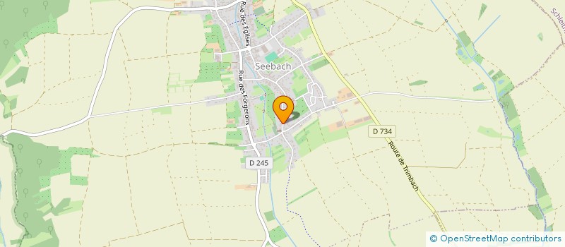 localisation de l'entreprise PAROISSE CATHOLIQUE DE SEEBACH  SEEBACH