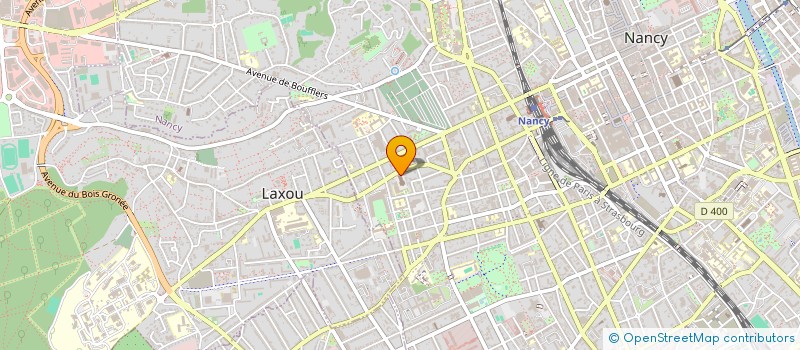 localisation de l'entreprise PAROISSE CHARLES DE FOUCAULD  NANCY