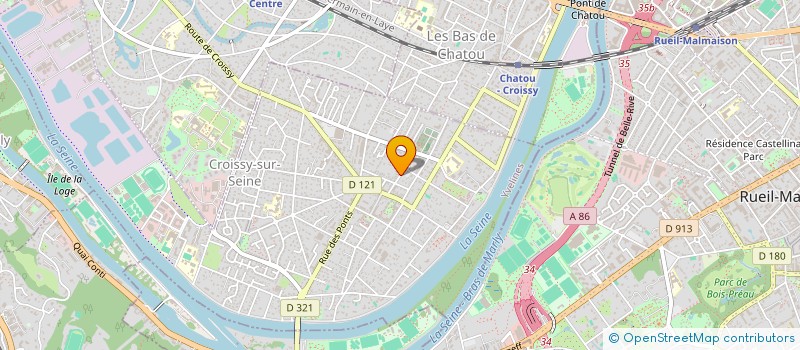 localisation de l'entreprise PAROISSE CROISSY SUR SEINE à CROISSY-SUR-SEINE