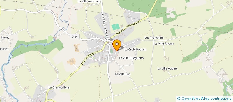 localisation de l'entreprise PAROISSE CULTE CATHOLIQUE à PLELO