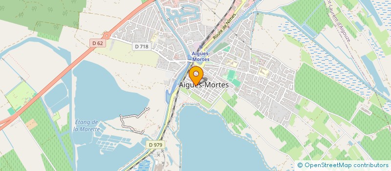 localisation de l'entreprise PAROISSE D AIGUES MORTES  AIGUES-MORTES