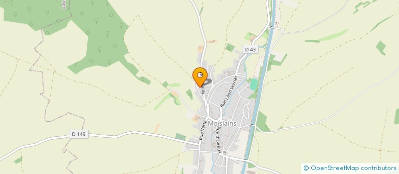 localisation de l'entreprise PAROISSE D ATHIES  ATHIES