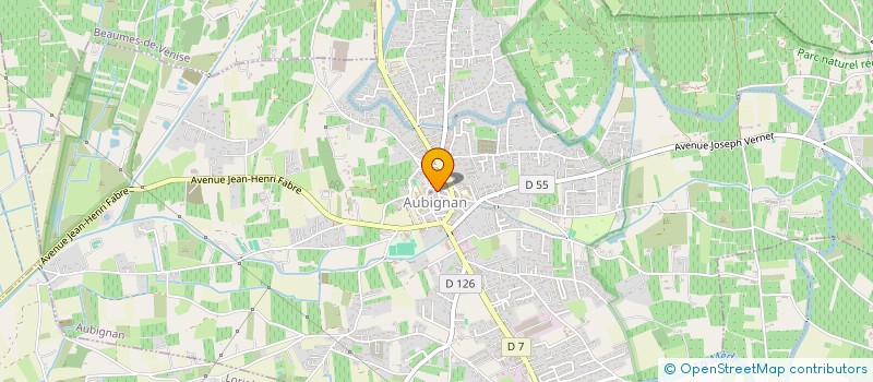 localisation de l'entreprise PAROISSE D'AUBIGNAN  AUBIGNAN