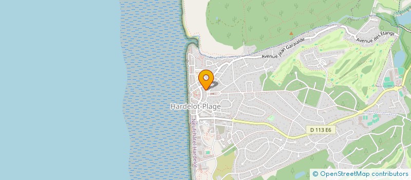 localisation de l'entreprise PAROISSE D'HARDELOT  NEUFCHATEL-HARDELOT