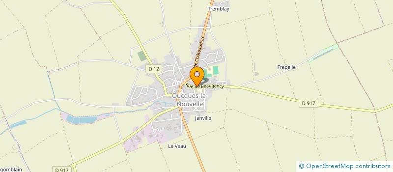 localisation de l'entreprise PAROISSE D'OUCQUES  OUCQUES LA NOUVELLE