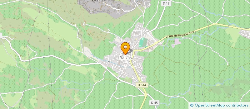 localisation de l'entreprise PAROISSE DE BAIXAS  BAIXAS