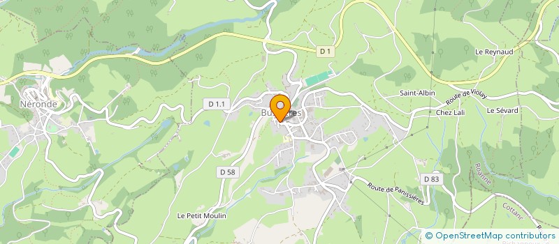 localisation de l'entreprise PAROISSE DE BALBIGNY  BALBIGNY