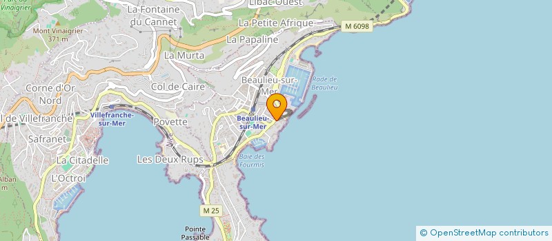 localisation de l'entreprise PAROISSE DE BEAULIEU  BEAULIEU-SUR-MER
