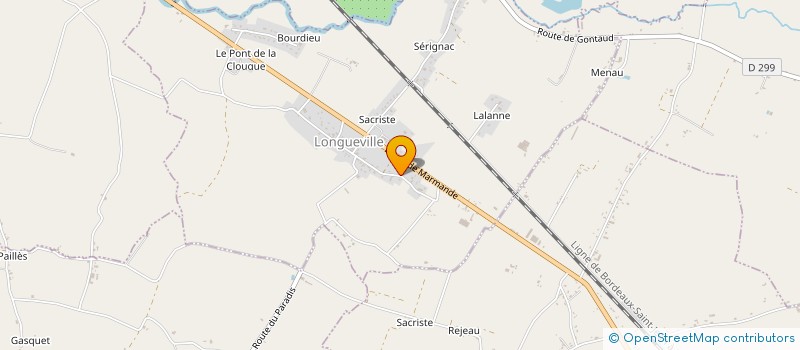 localisation de l'entreprise PAROISSE DE BEAUPUY  BEAUPUY