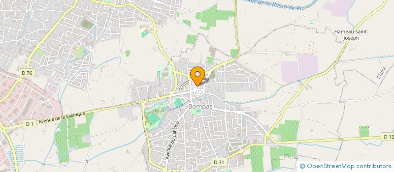 localisation de l'entreprise PAROISSE DE BOMPAS à BOMPAS
