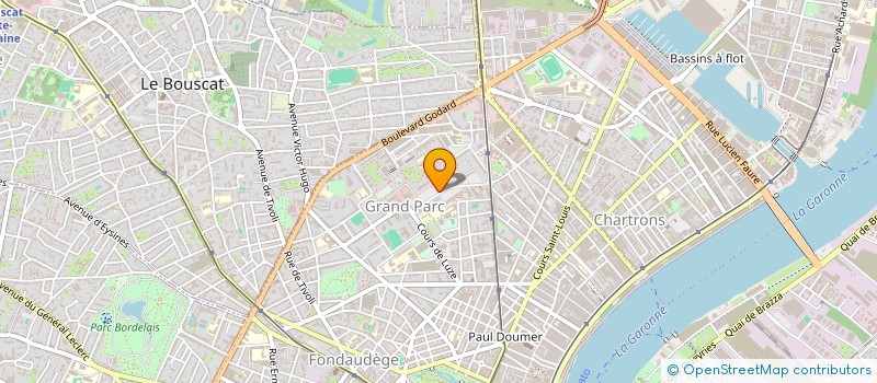 localisation de l'entreprise PAROISSE DE BORDEAUX NORD à BORDEAUX