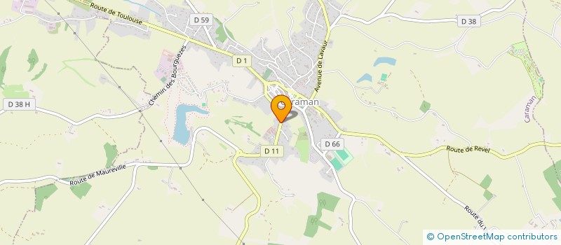 localisation de l'entreprise PAROISSE DE CARAMAN à CARAMAN