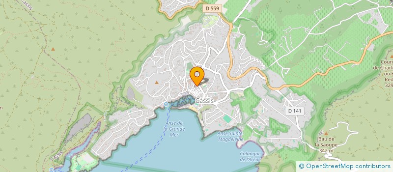 localisation de l'entreprise PAROISSE DE CASSIS à CASSIS