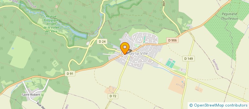 localisation de l'entreprise PAROISSE DE CERNAY LA VILLE  CERNAY-LA-VILLE