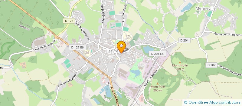 localisation de l'entreprise PAROISSE DE DESVRES  DESVRES