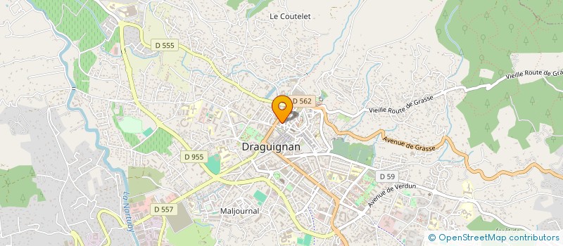 localisation de l'entreprise PAROISSE DE DRAGUIGNAN à DRAGUIGNAN
