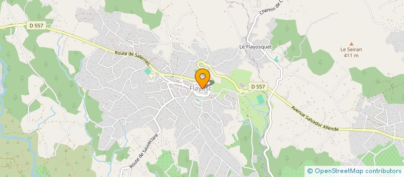 localisation de l'entreprise PAROISSE DE FLAYOSC à FLAYOSC