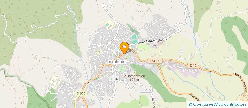 localisation de l'entreprise PAROISSE DE FORCALQUIER à FORCALQUIER