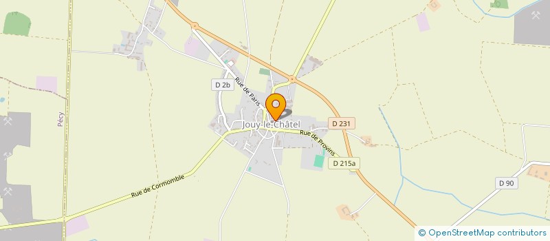 localisation de l'entreprise PAROISSE DE JOUY LE CHATEL à JOUY-LE-CHATEL