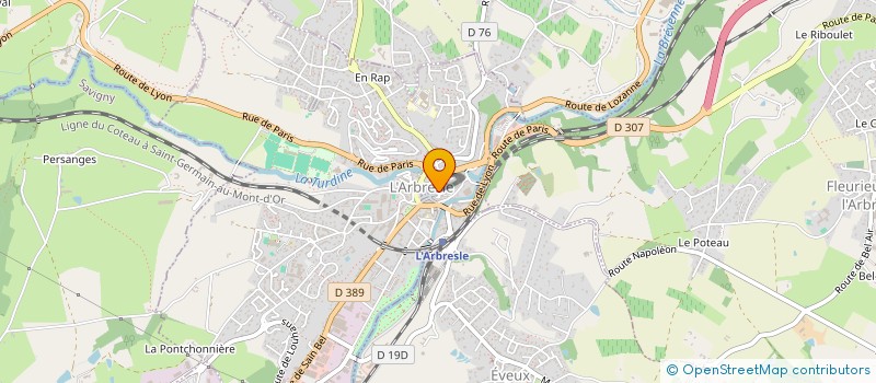 localisation de l'entreprise PAROISSE DE L ARBRESLE  L'ARBRESLE