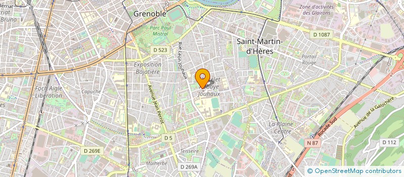 localisation de l'entreprise PAROISSE DE L'EGLISE APOSTOLIQUE ARMENIENNE DE GRENOBLE ET DES ENVIRONS à GRENOBLE