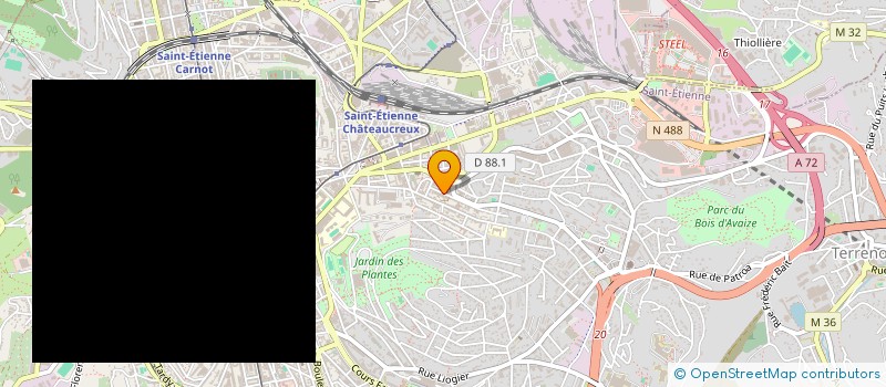 localisation de l'entreprise PAROISSE DE L EGLISE APOSTOLIQUE ARMENIENNE DE ST ETIENNE ET DES ENVIRONS à SAINT-ETIENNE