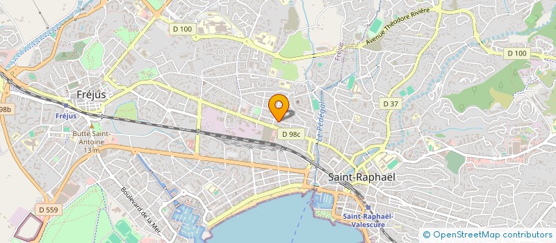 localisation de l'entreprise PAROISSE DE LA GABELLE à FREJUS