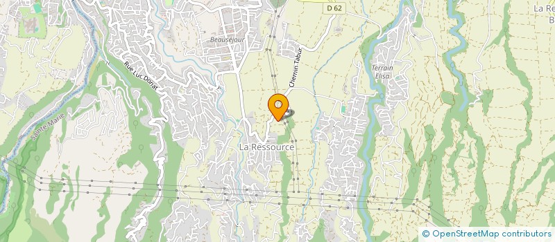 localisation de l'entreprise PAROISSE DE LA RESSOURCE à SAINTE-MARIE