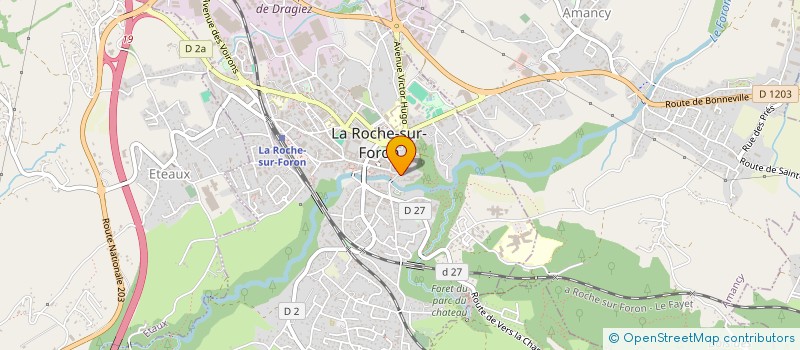 localisation de l'entreprise PAROISSE DE LA ROCHE SUR FORON à LA ROCHE-SUR-FORON