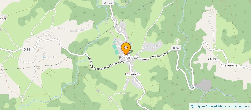 localisation de l'entreprise PAROISSE DE LURIECQ  LURIECQ