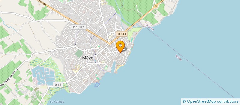 localisation de l'entreprise PAROISSE DE NOTRE DAME à MEZE