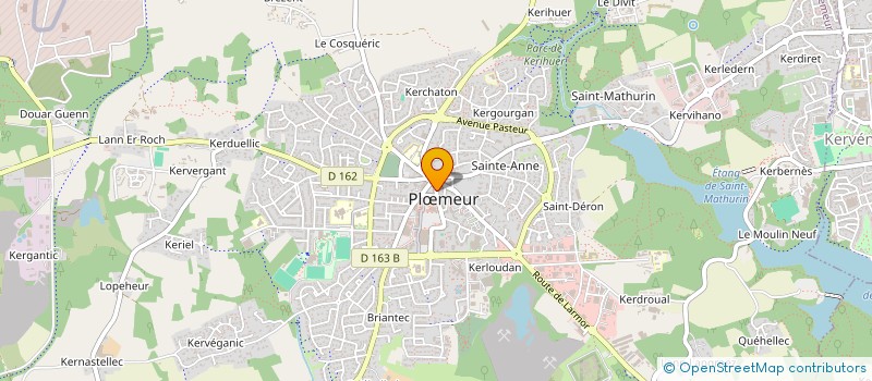 localisation de l'entreprise PAROISSE DE PLOEMEUR à PLOEMEUR