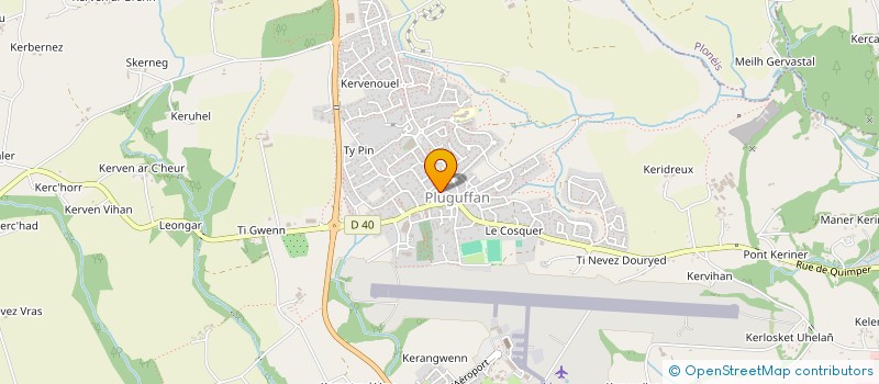 localisation de l'entreprise PAROISSE DE PLOMELIN  PLOMELIN