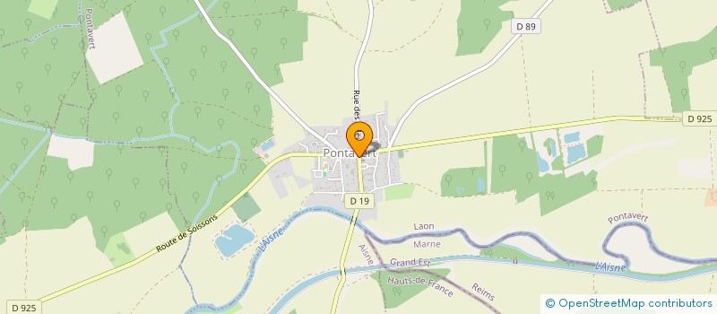 localisation de l'entreprise PAROISSE DE PONTAVERT à PONTAVERT