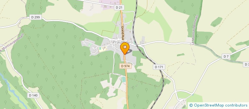 localisation de l'entreprise PAROISSE DE PRAUTHOY ST MICHEL à LE MONTSAUGEONNAIS