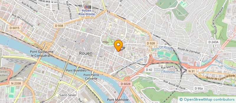 localisation de l'entreprise PAROISSE DE ROUEN-EST à ROUEN