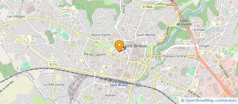 localisation de l'entreprise PAROISSE DE SAINT BRIEUC à SAINT-BRIEUC