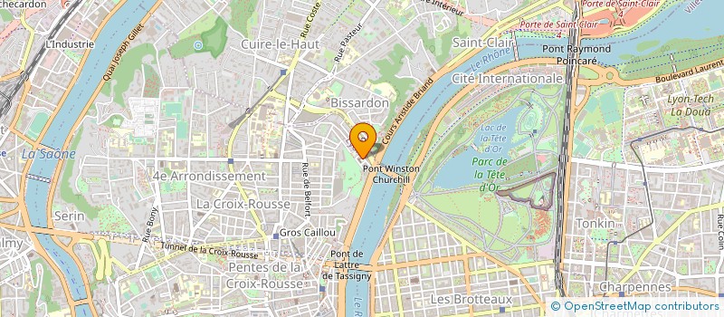 localisation de l'entreprise PAROISSE DE SAINT EUCHER à LYON