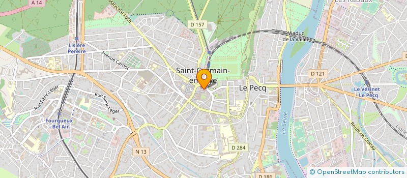 localisation de l'entreprise PAROISSE DE SAINT GERMAIN  SAINT-GERMAIN-EN-LAYE