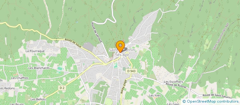 localisation de l'entreprise PAROISSE DE SAINT SATURNIN LES APT  SAINT-SATURNIN-LES-APT