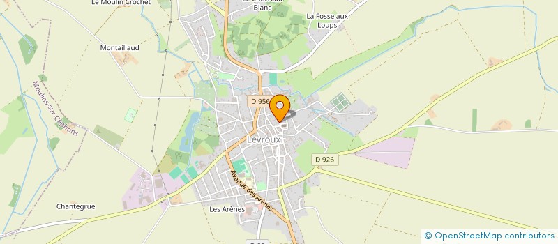 localisation de l'entreprise PAROISSE DE SAINT SYLVAIN à LEVROUX