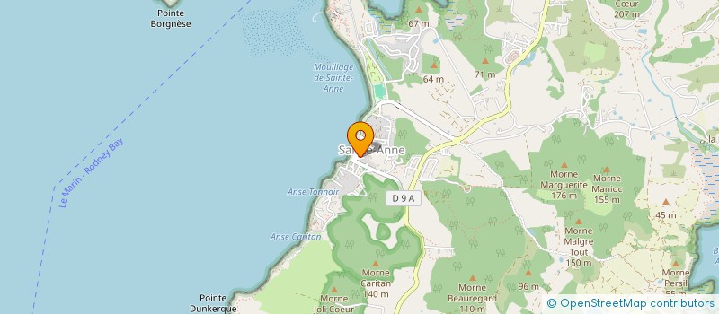 localisation de l'entreprise PAROISSE DE SAINTE ANNE  SAINTE-ANNE