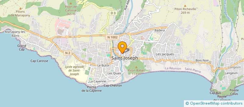 localisation de l'entreprise PAROISSE DE ST JOSEPH à SAINT-JOSEPH