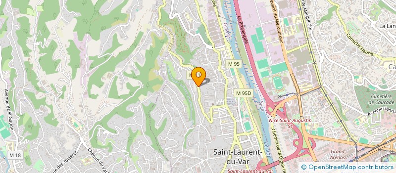 localisation de l'entreprise PAROISSE DE ST LAURENT DU VAR à SAINT-LAURENT-DU-VAR